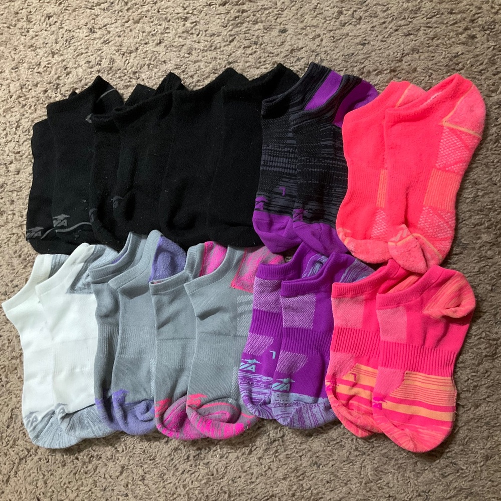 A Variety Bundle of Preloved Socks AVIA Socks